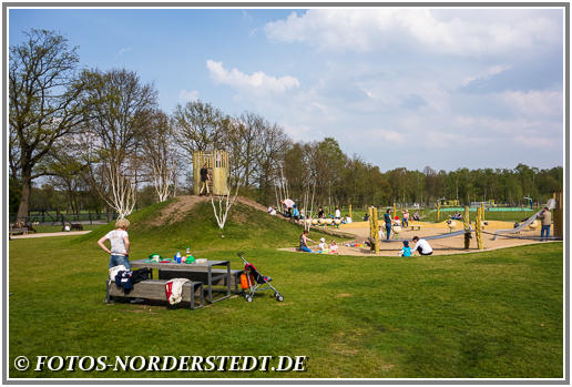 Kinderspielplatz im Stadtpark Norderstedt